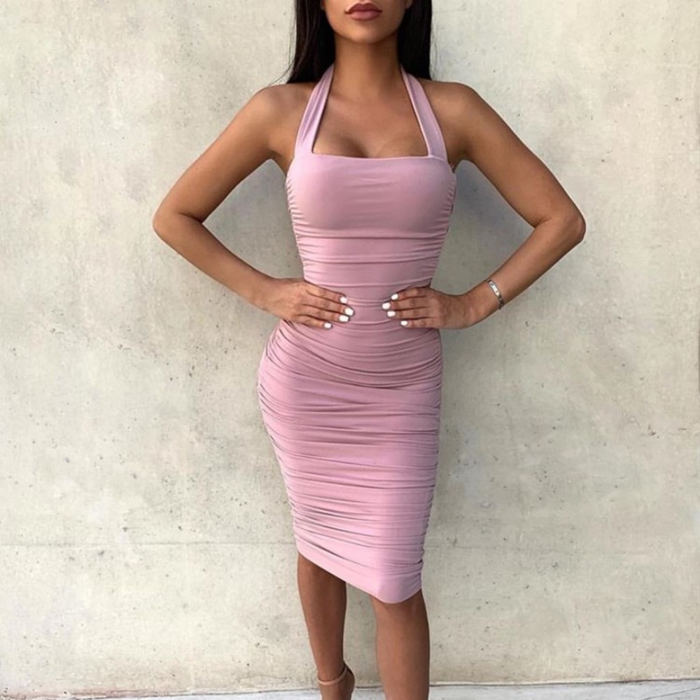 COPY - Nookie dress pink